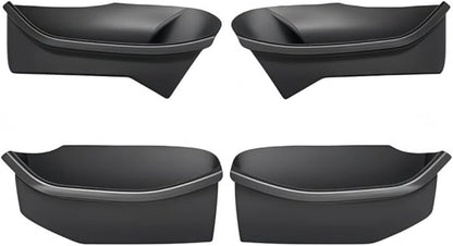GGCLIMAX Car Organizers And Storage Compatible with Tesla Model 3 Y Highland Juniper TPE Car Door Side Storage Box Front And Rear Door Organizer Tray Accessories(Compatible with Highland 4pcs)