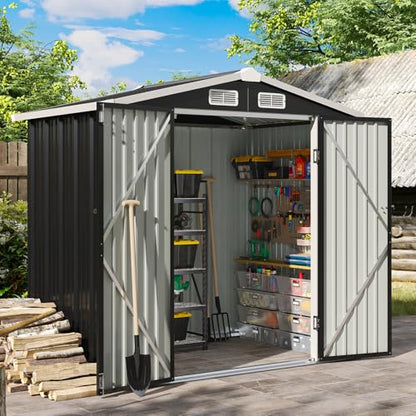 6x4 FT Shed Outdoor Storage Shed