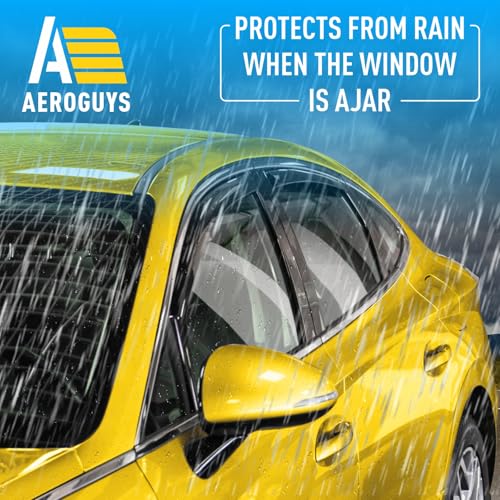 Extra Durable Window Deflectors in (4 Count)