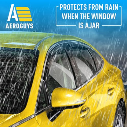 Extra Durable Window Deflectors in (4 Count)