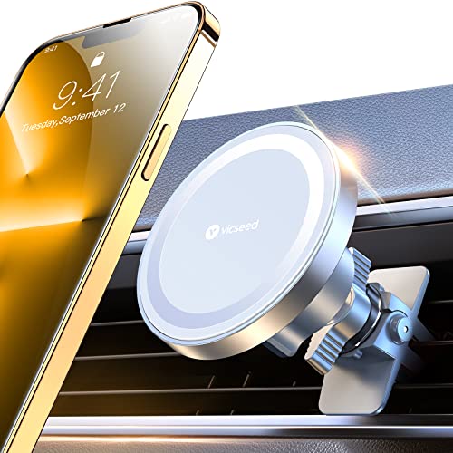 for MagSafe Car Mount [Upgraded Strongest Magnet Power] Magnetic Phone Holder for Car Vent 360 Adjustable Magnetic Car Phone Holder Mount for iPhone 16 Pro Max 15 14 13 12 Plus Mini