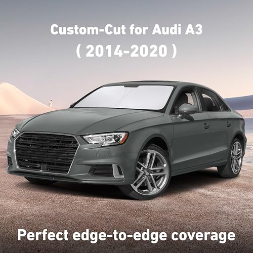 Windshield Sunshade Compatible for Audi A3 2014