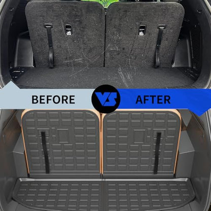 Cargo Mat + 2nd & 3rd Row Backrest Mats for 2021