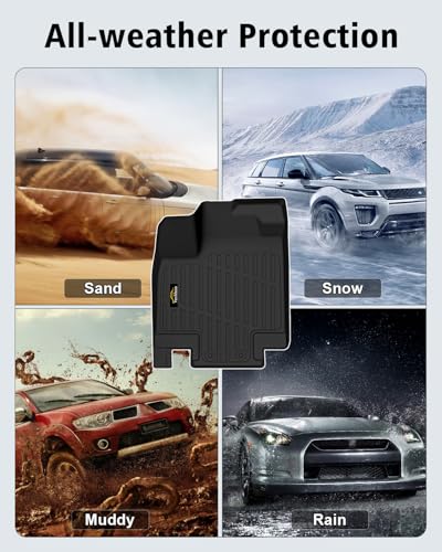 Floor Mats & Cargo Mat with Backrest Mat for Nissan Pathfinder 2022
