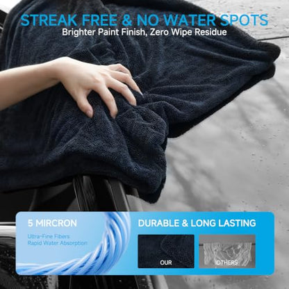 2 Pack Car Drying Towels (2 Count)