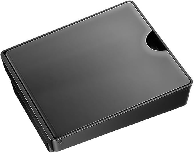 GGCLIMAX Car Organizers And Storage Magnetic Hidden Armrest Storage Box Compatible with Tesla Model 3 (2019-2023) Model Y (2021-2024) ABS Center Console Organizer