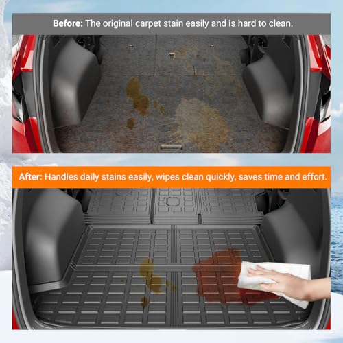 Cargo Mat & Backrest Mats Compatible with 2022