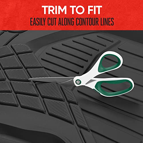 943 BK FlexTough Defender Car Floor Mats