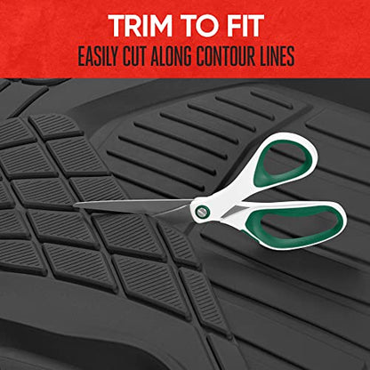 943 BK FlexTough Defender Car Floor Mats