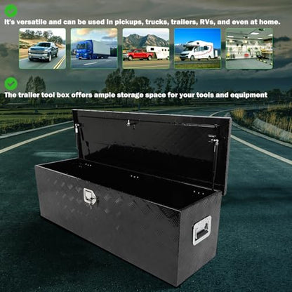 49 Inch Diamond Plate Truck Bed Tool Box