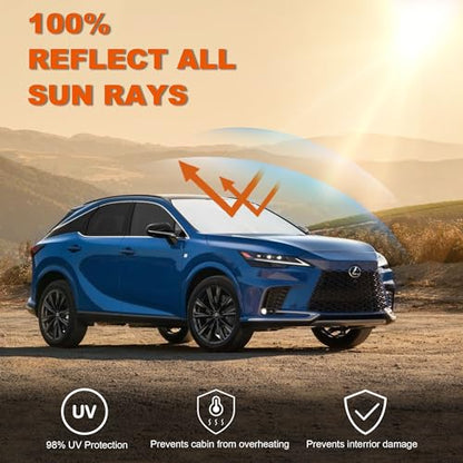 Foldable Front Windshield Sunshade fit for Lexus RX 2010