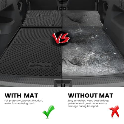 Cargo Mat Liner & Seatback Mat for Volkswagen Tiguan 2025 2026 SUV