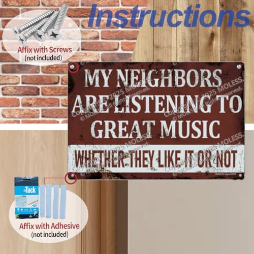 12x8″ Metal Sign