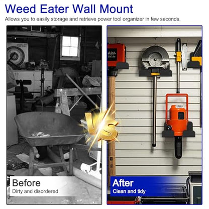Garage Organization Weed Eater Wall Mount (2 Count)
