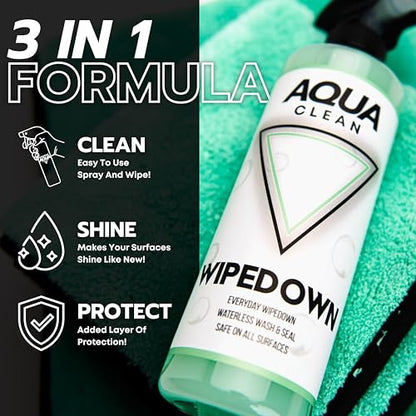 WIPEDOWN Ceramic Quick Detailer Spray & Waterless Wash (16.9 Fl Oz)