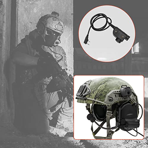 Tactical Headset with U94 PTT 2