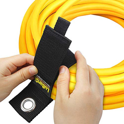 9 Pack 13“Extension Cord Holder Organizer for Organization (9 Count)
