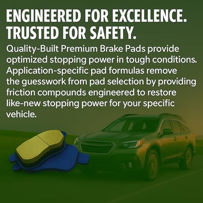 Rear Ceramic Brake Pads
