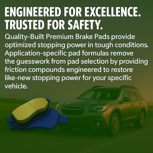 Rear Semi Metallic Brake Pads