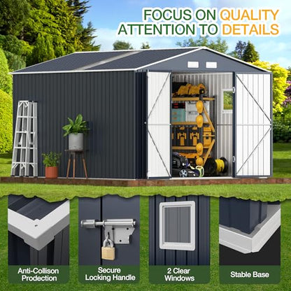 Outdoor Steel Storage Shed