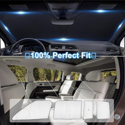 10pcs Thicken Sun Shades for Hyundai Santa Fe 2024