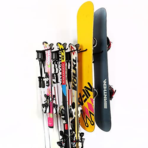24 Inch Wall Mounted Ski Rack