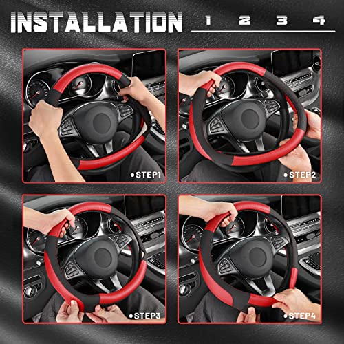 Car Steering Wheel Cover for Prius Civic Model 3