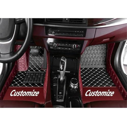Custom Automotive Floor Mats Anbuwei Car Floor Mats Leather Anti
