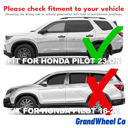 Window Deflectors Smoke Tinted in (4 Count)
