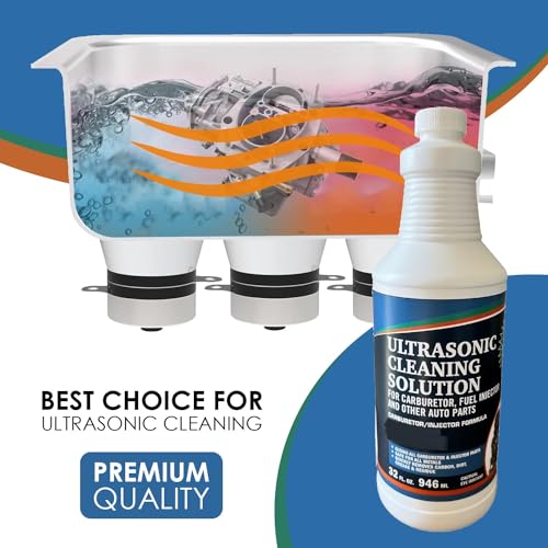 Ultrasonic Cleaning Solution Carburetor 32oz (32 Fl Oz)