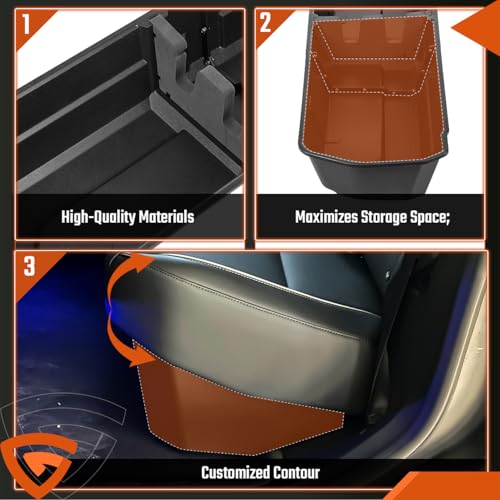 Truck Underseat Storage Box Fits for Dodge Ram 1500 Crew Cab