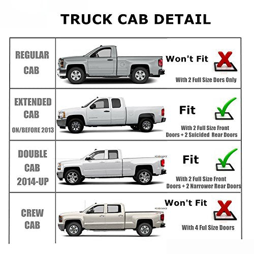 Tape On Rain Guards for Silverado