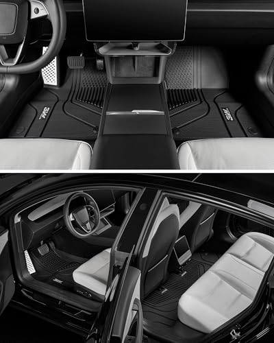 Floor Mats with Metal Pedal for Tesla Model 3 Highland 2024