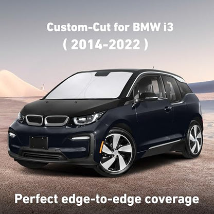 Windshield Sunshade Compatible for BMW I3 2014