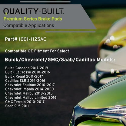 Front Ceramic Brake Pads