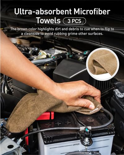 9PCS Car Detailing Brush Set