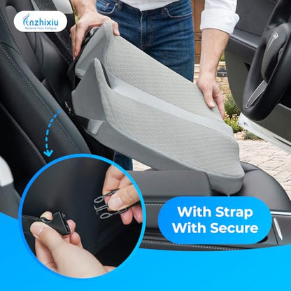 Elevated Car Seat Cushion for Improved View