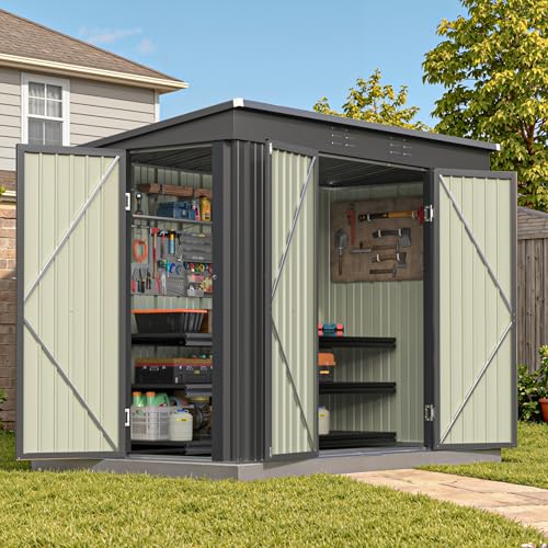 8x4 FT Outdoor Storage Shed