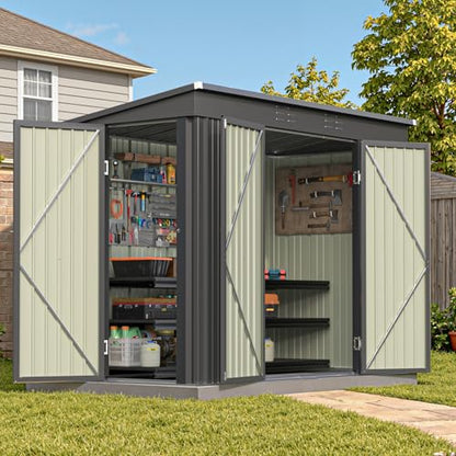 8x4 FT Outdoor Storage Shed