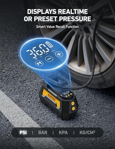 H2 Pro Cordless Tire Inflator Portable Air Compressor 12VDC Battery