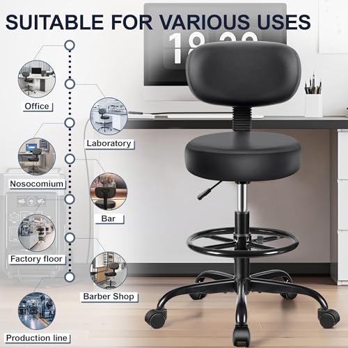 Drafting Chair with Backrest