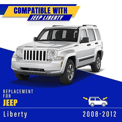 3 Wipers Fits Jeep Liberty 2008