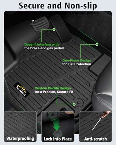 Floor Mats & Cargo Mat with Backrest Mat for Nissan Pathfinder 2022