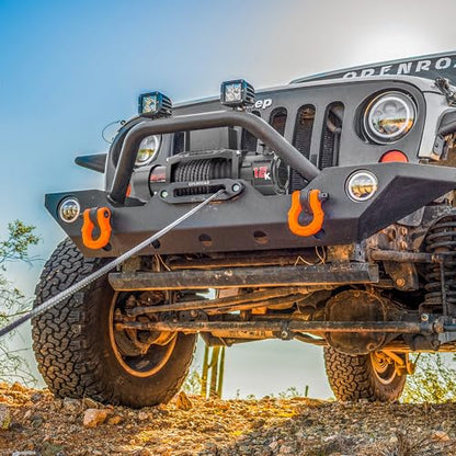 12000 lbs Winch with Synthetic Rope and 2 Wireless Remotes