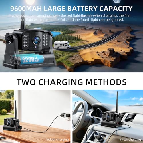 Dual Magnetic Wireless Backup Cameras