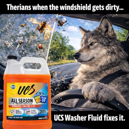 Advanced All Season Windshield Washer Fluid (128 Fl Oz)