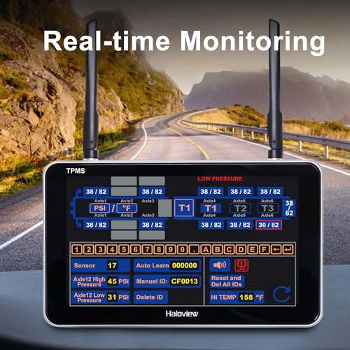 Byte Tango BT7 TPMS with 4 Sensors 1080P RV Wireless Backup Camera