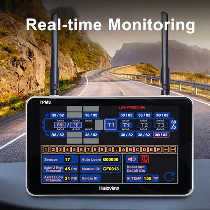 Byte Tango BT7 TPMS with 4 Sensors 1080P RV Wireless Backup Camera