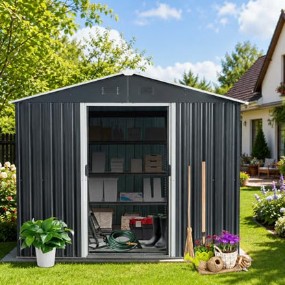 8x10 FT Outdoor Storage Shed