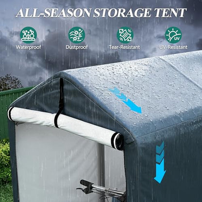 6 x 3ft Outdoor Cycle Storage Shelter